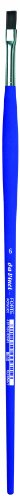 da Vinci 8640 Forte Acryl-Pinsel, flach, synthetisch mit rutschfestem blauem Griff, Größe 6 von DA VINCI
