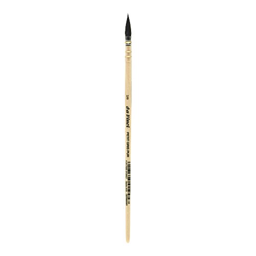 da Vinci Aquarell-Serie 418 Petit Gris Pur Pinsel, Wasch-/Mop reines Russisches blaues Eichhörnchen, Größe 2/0 da Vinci Aquarell-Serie 418 Petit Gris Pur Pinsel, Wasch-/Mop reines Russisches blaues Eichhörnchen, Größe 2/0 von da Vinci