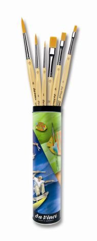 Pinsel Dose Junior rund und flach Da Vinci sortiert Pinsel Dose Junior rund und flach Da Vinci sortiert von da Vinci Künstlerpinsel DEFET