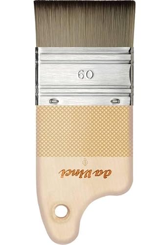 da Vinci, Synthetic Bristle, Paddle Pinsel, Synthetikborsten, Holzstiel mit Griffzone, Für Acryl & Öl, Leinwand, Holz, Papier & Stein, Grundieren, Lasieren & Firnissen, Made in Germany, Größe 60 da Vinci, Synthetic Bristle, Paddle Pinsel, Synthetikborsten, Holzstiel mit Griffzone, Für Acryl & Öl, Leinwand, Holz, Papier & Stein, Grundieren, Lasieren & Firnissen, Made in Germany, Größe 60 von da Vinci