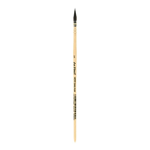 da Vinci Aquarell-Serie 418 Petit Gris Pur Pinsel, Wasch-/Mop reines Russisches blaues Eichhörnchen, Größe 3/0 von da Vinci