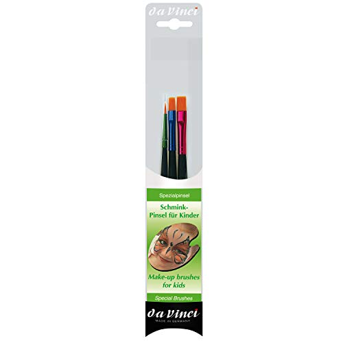 da Vinci Kinder Schminkpinselset, versch, Set of 3 (Synthetic) von da Vinci