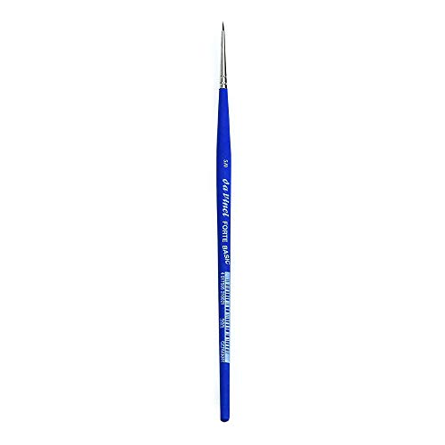 da Vinci Student Series 393 Forte Basic Pinsel, rund, elastisch, synthetisch, blau matt, Größe 5/0 (393-5/0) von da Vinci