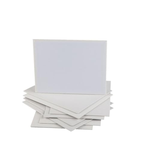 Leinwand zum Malen, 10 Packungen, blanko, 50,8 x 50,8 cm von dabinzhijia
