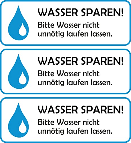 Energie Aufkleber Strom + Wasser sparen Haushalt Büro Arbeit Firma -3 x 10 x 3,5 cm - ES4 Energie Aufkleber Strom + Wasser sparen Haushalt Büro Arbeit Firma -3 x 10 x 3,5 cm - ES4 von daged