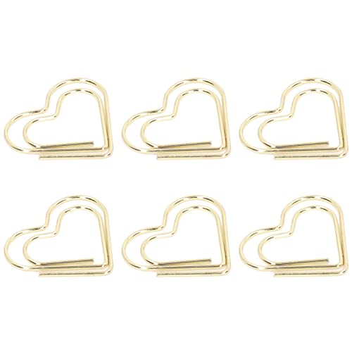 Mini-Büroklammern, korrosionsbeständiges galvanisiertes Gold, niedliche Büroklammern mit Aufbewahrungsbox zum Sortieren von Dateien für Zuhause für das Büro(#1) von dakomyo