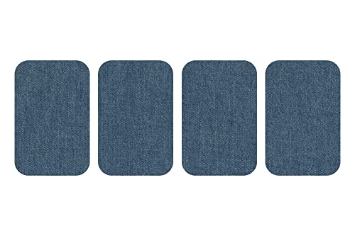 dalipo 05002 - Aufbügelflicken - Jeans 4er Pack, blau dalipo 05002 - Aufbügelflicken - Jeans 4er Pack, blau von dalipo