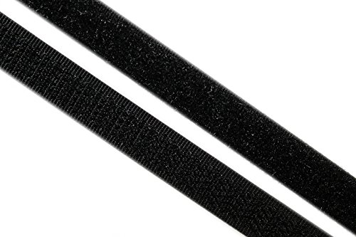 dalipo 17003 - Klettband zum annähen, 10mm, schwarz von dalipo
