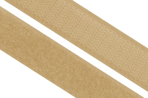 dalipo 17003 - Klettband zum annähen, 20mm, beige von dalipo