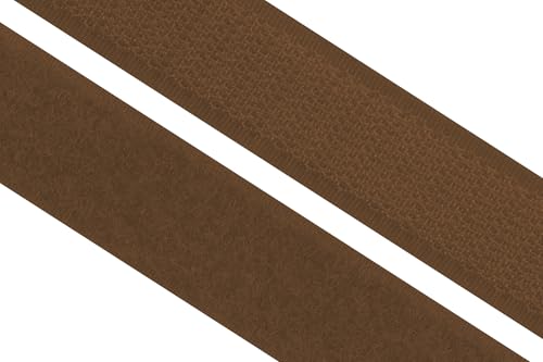 dalipo 17003 - Klettband zum annähen, 20mm, braun von dalipo