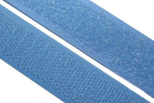 dalipo 17003 - Klettband zum annähen, 20mm, hellblau von dalipo