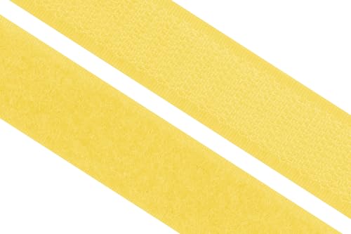 dalipo 17003 - Klettband zum annähen, 20mm, hellgelb von dalipo