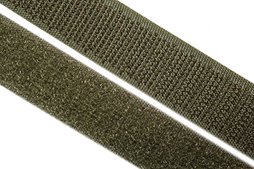 dalipo 17003 - Klettband zum annähen, 20mm, khaki von dalipo