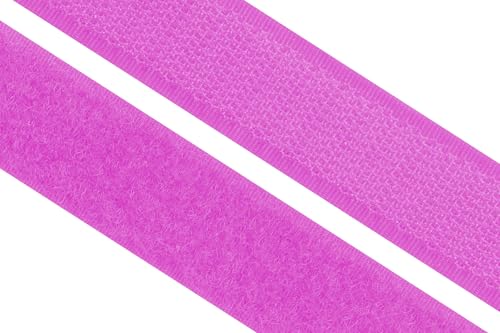 dalipo 17003 - Klettband zum annähen, 20mm, pink von dalipo