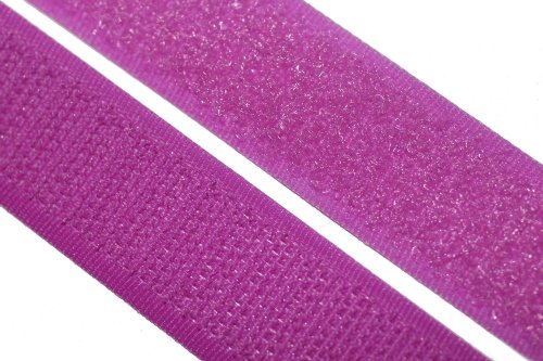 dalipo 17003 - Klettband zum annähen, 20mm, pink von dalipo