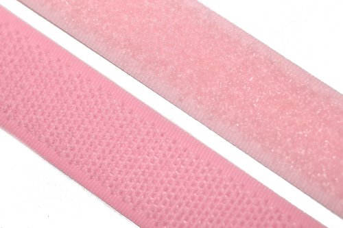 dalipo 17003 - Klettband zum annähen, 20mm, rosa von dalipo