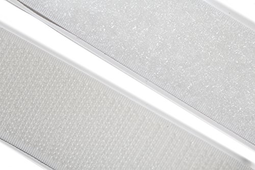 dalipo 18003 - Klettband selbstklebend - Farbe: weiß - Breite: 50 mm von dalipo