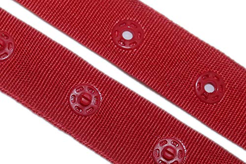 dalipo 22007 - Body-Verschluss, Druckknopfband, Meterware, rot dalipo 22007 - Body-Verschluss, Druckknopfband, Meterware, rot von dalipo
