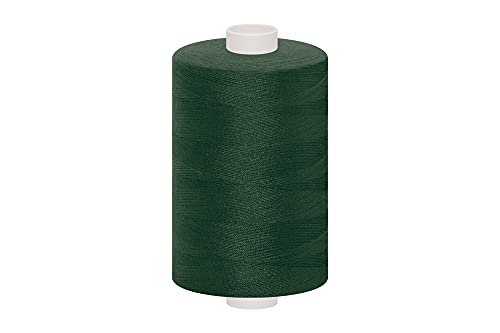 dalipo 27001 - Polyester Nähgarn 1000m, schwarz-grün von dalipo