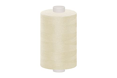 dalipo 27001 - Polyester Nähgarn 10x 1000m, cremefarben von dalipo
