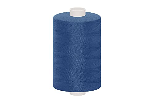 dalipo 27001 - Polyester Nähgarn 5x 1000m, blau von dalipo