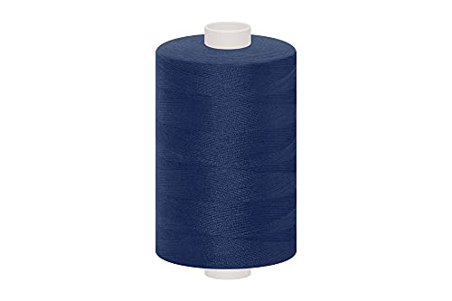 dalipo 27001 - Polyester Nähgarn 5x 1000m, dunkelblau von dalipo