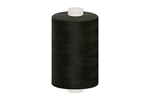 dalipo 27001 - Polyester Nähgarn 5x 1000m, schwarz von dalipo