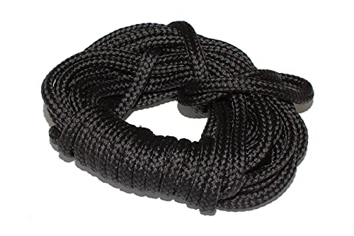 dalipo 33002 - Kordeln, Schnur 4mm, schwarz von dalipo