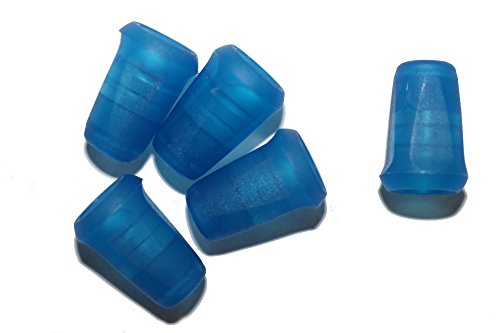 dalipo 33004 - Kordelendstücke, 10 Stück, blau von dalipo
