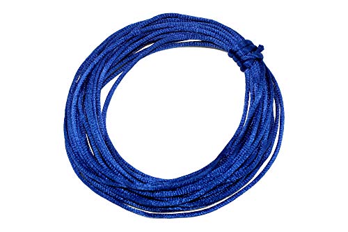 dalipo 33005 – Satinschnur, Satinkordel 2mm, blau von dalipo