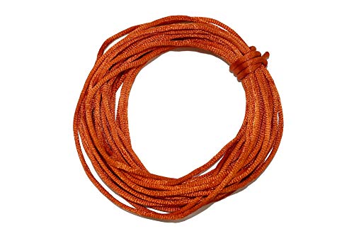 dalipo 33005 – Satinschnur, Satinkordel 2mm, orange von dalipo