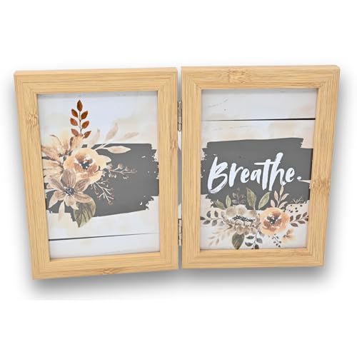 damaloo Doppel Bilderrahmen 10x15 cm Set aus Holz mit Motiv – Klappbarer Bilder Rahmen 10x15cm Bambuseffekt – Fotorahmen hängend - Kleine Holzfotorahmen Fotos & Urkunden – Bildrahmen – Deko damaloo Doppel Bilderrahmen 10x15 cm Set aus Holz mit Motiv – Klappbarer Bilder Rahmen 10x15cm Bambuseffekt – Fotorahmen hängend - Kleine Holzfotorahmen Fotos & Urkunden – Bildrahmen – Deko von damaloo