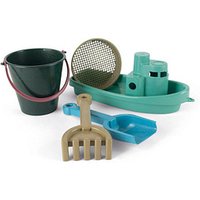 dantoy Sandspielzeug-Set Blue Marine mit Boot mehrfarbig von dantoy