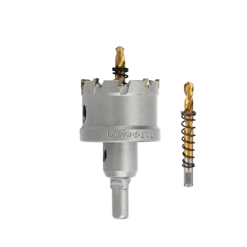 TCT-Lochsägen-Set, Wolframkarbid-Lochsägenbohrer mit titanbeschichtetem Zentrierbohrer für Hartmetall, Legierung, Aluminium, Edelstahl, Kunststoff, Eisen, 45 mm TCT-Lochsägen-Set, Wolframkarbid-Lochsägenbohrer mit titanbeschichtetem Zentrierbohrer für Hartmetall, Legierung, Aluminium, Edelstahl, Kunststoff, Eisen, 45 mm von dashap