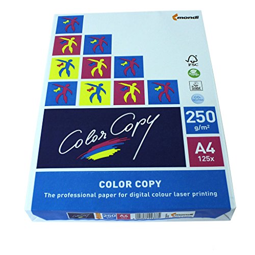 Mondi Color Copy Farbkopierpapier/2382510051 A4 weiß geriest 250 g/qm Inh.125 von datacopy