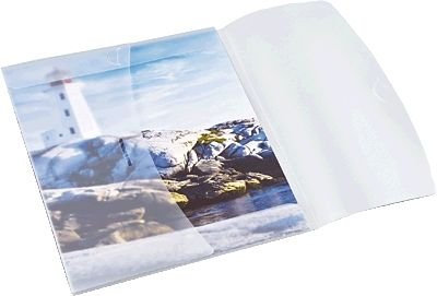 Dataplus 27432.086 Sammelmappe, 10 mm, 50 my, 300 x 425 mm, DIN A3, transparent von dataplus