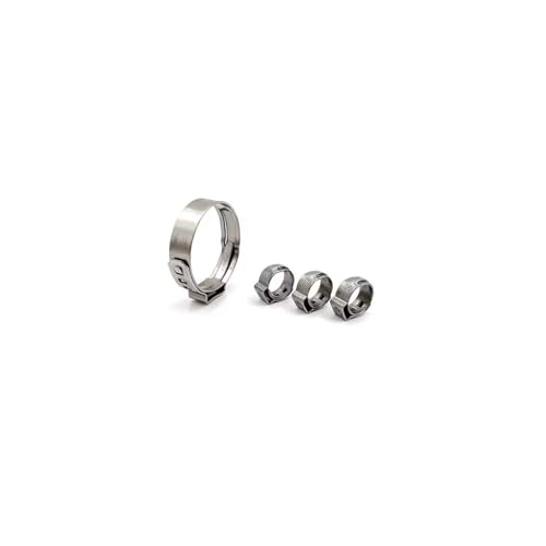 1 Ohr Schlauchschellen Schlauch Klemmen Klemmschellen Ohr Schellen Edelstahl V2A 18-20,3 mm 25 Stück 1 Ohr Schlauchschellen Schlauch Klemmen Klemmschellen Ohr Schellen Edelstahl V2A 18-20,3 mm 25 Stück von daw21onlineshop