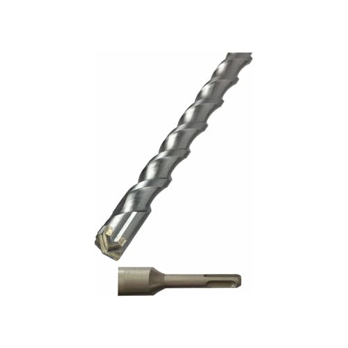 SDS PLUS Steinbohrer 4 Schneiden Hammerbohrer Betonbohrer Kreuzschneide 26 x 800 mm 1 Stück von daw21onlineshop