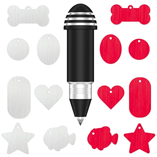 Dbwhole Gravierwerkzeug, mit 2 Farben und 7 schönen Blanko-Etiketten, kompatibel mit Cricut Maker, Explore, Explore Air, Explore Air 2 und Explore One Dbwhole Gravierwerkzeug, mit 2 Farben und 7 schönen Blanko-Etiketten, kompatibel mit Cricut Maker, Explore, Explore Air, Explore Air 2 und Explore One von dbwhole
