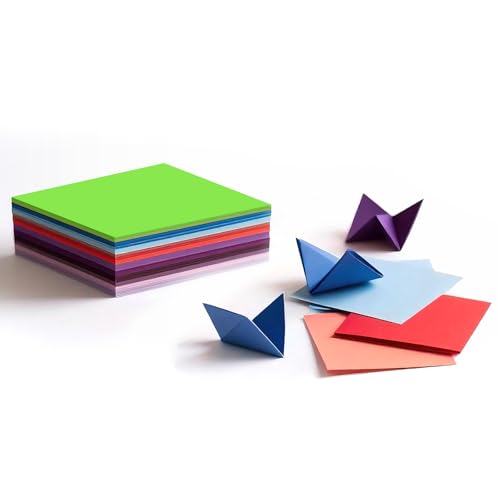 ddckj Origami Papier 20x20 cm in 20 Farben Faltpapier 180 Blatt Doppelseitig Farbe Quadratisch Buntes Papier 70 g/m² für DIY Schule Kunst Bastelprojekte ddckj Origami Papier 20x20 cm in 20 Farben Faltpapier 180 Blatt Doppelseitig Farbe Quadratisch Buntes Papier 70 g/m² für DIY Schule Kunst Bastelprojekte von ddckj
