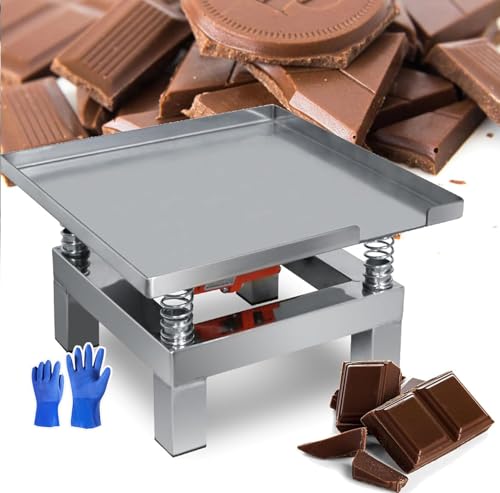 Vibrationstisch aus Beton, Mini-Vibrationstisch aus Edelstahl, Mini-Vibrationstestbank, zum Entfernen von Blasen, Ausfällen, Schütteln von nassem Staub, 34 x 35 cm Vibrationstisch aus Beton, Mini-Vibrationstisch aus Edelstahl, Mini-Vibrationstestbank, zum Entfernen von Blasen, Ausfällen, Schütteln von nassem Staub, 34 x 35 cm von ddingsmafosee