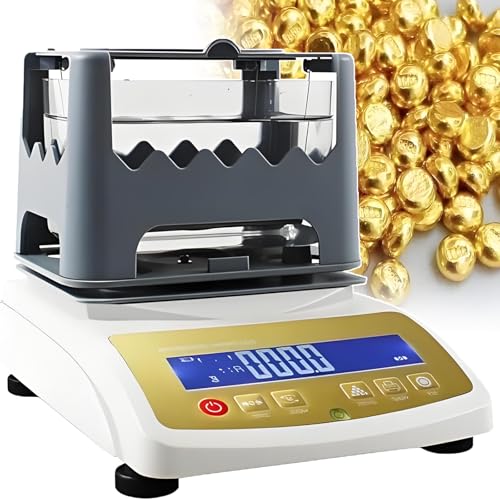 ddingsmafosee Pro Dichtetester-Kit 2025: Gold/Schmuckreinheitsanalysator, 0,001 g/cm³, zerstörungsfrei, HBM-Sensor, LCD, wiederaufladbar, für Pfandleiher, Labor, Fertigung, 600/0,01 g ddingsmafosee Pro Dichtetester-Kit 2025: Gold/Schmuckreinheitsanalysator, 0,001 g/cm³, zerstörungsfrei, HBM-Sensor, LCD, wiederaufladbar, für Pfandleiher, Labor, Fertigung, 600/0,01 g von ddingsmafosee