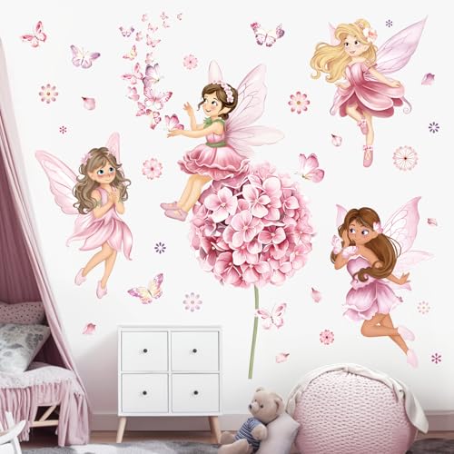 decalmile Wandtattoo Rosa Feen Elfen Schwingen Wandsticker Mädchen fee Blume Blüten Schmetterlinge Wandaufkleber Kinderzimmer Babyzimmer Mädchenzimmer Wanddeko decalmile Wandtattoo Rosa Feen Elfen Schwingen Wandsticker Mädchen fee Blume Blüten Schmetterlinge Wandaufkleber Kinderzimmer Babyzimmer Mädchenzimmer Wanddeko von decalmile