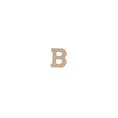 Décopatch AC853Cpack - Packung 3 Träger aus Pappmaché, Buchstabe B, aus Pappmaché, 16x2,5x20 cm, Kraftbraun, 1 Pack Décopatch AC853Cpack - Packung 3 Träger aus Pappmaché, Buchstabe B, aus Pappmaché, 16x2,5x20 cm, Kraftbraun, 1 Pack von décopatch