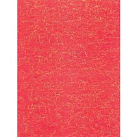 Décopatch-Papier "Krakelee-Rot" von Rot