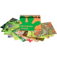 Décopatch Papierblock "Decopad Green" Décopatch Papierblock "Decopad Green" von décopatch