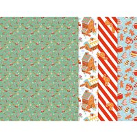 Décopatch Pocket Hot-Foil Collection Mix and Patch "Weihnachtsbäckerei" von décopatch