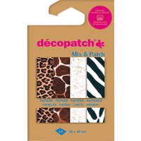 Décopatch Pocket Mix and Patch "Tierfelle" Décopatch Pocket Mix and Patch "Tierfelle" von décopatch
