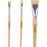 Décopatch Seiden-Borstenpinsel, 3-er Set Décopatch Seiden-Borstenpinsel, 3-er Set von décopatch