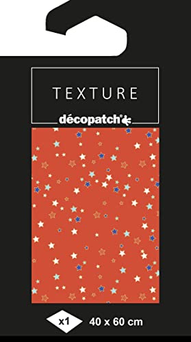 Décopatch TD868C - Packung mit 1 Blatt 40x60 cm, Nr. 868 Texture-Papier, Metallic-Effekt, praktisch und einfach zum Verwenden, ideal für Ihre Pappmachés und Bastelprojekte, 1 Pack Décopatch TD868C - Packung mit 1 Blatt 40x60 cm, Nr. 868 Texture-Papier, Metallic-Effekt, praktisch und einfach zum Verwenden, ideal für Ihre Pappmachés und Bastelprojekte, 1 Pack von Decopatch
